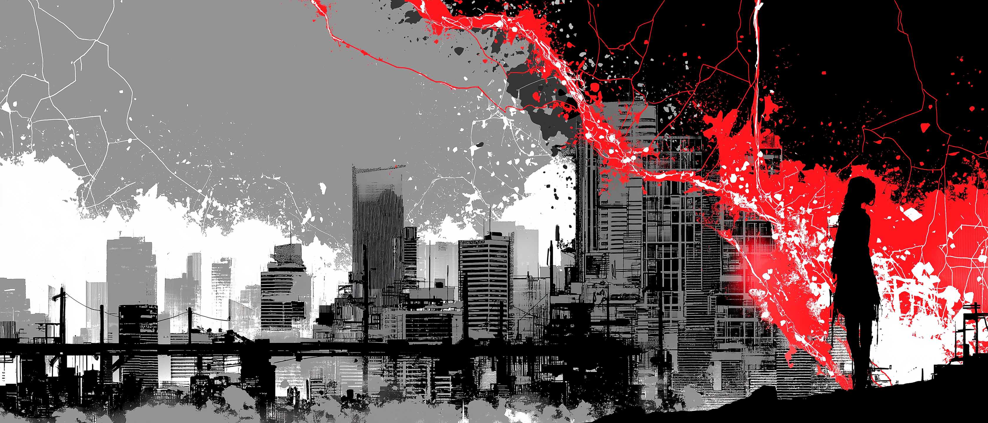 City at the edge of an aeon